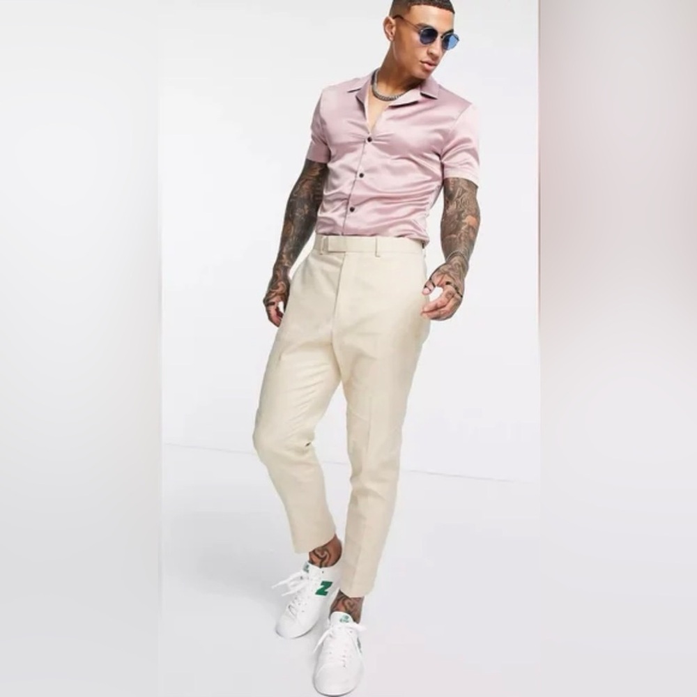 ASOS Pink Dress Shirt for Men